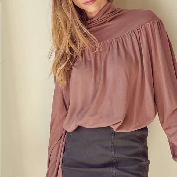 High Neck Romantic Style Long Sleeves - Picture 2 of 5